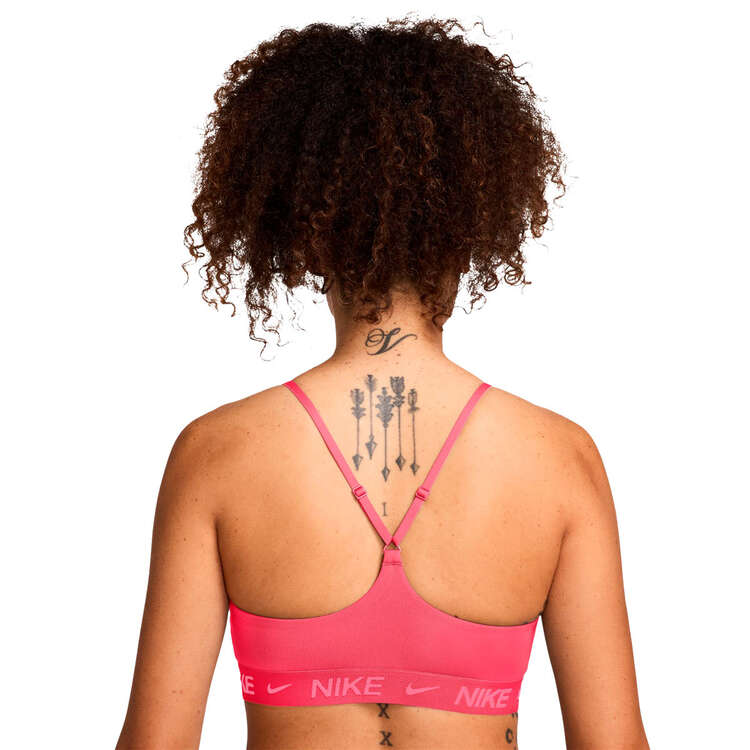 Nike Womens Dri-FIT Indy Padded Light Support Sports Bra - Pink