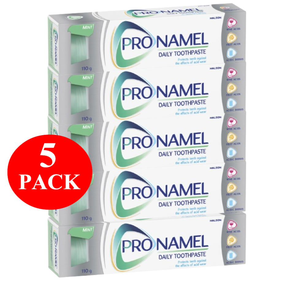 5 x Sensodyne Pronamel Daily Toothpaste 110g