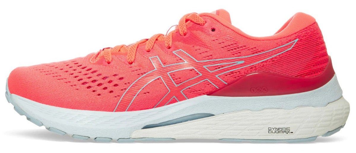 ASICS Women's GEL-Kayano 28 Running Shoes - Blazing Coral/Mist