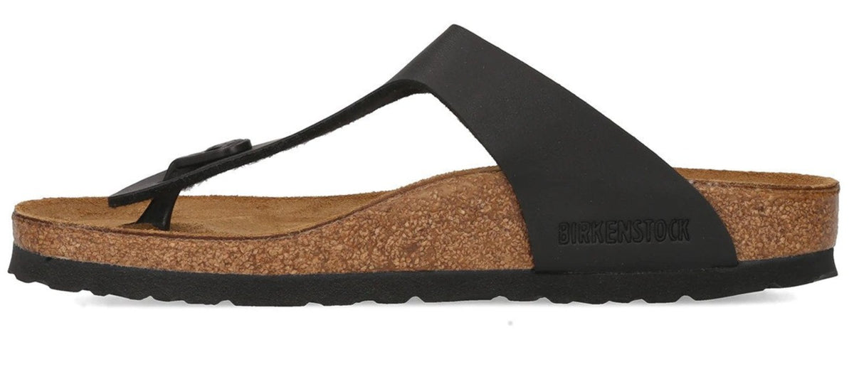 Birkenstock Unisex Gizeh Narrow Fit Sandals - Black