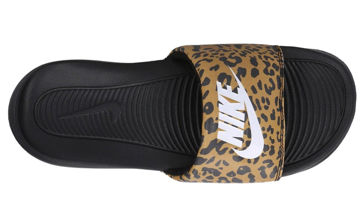 Nike Women's Victori One Print Slides - Chutney/White-Black