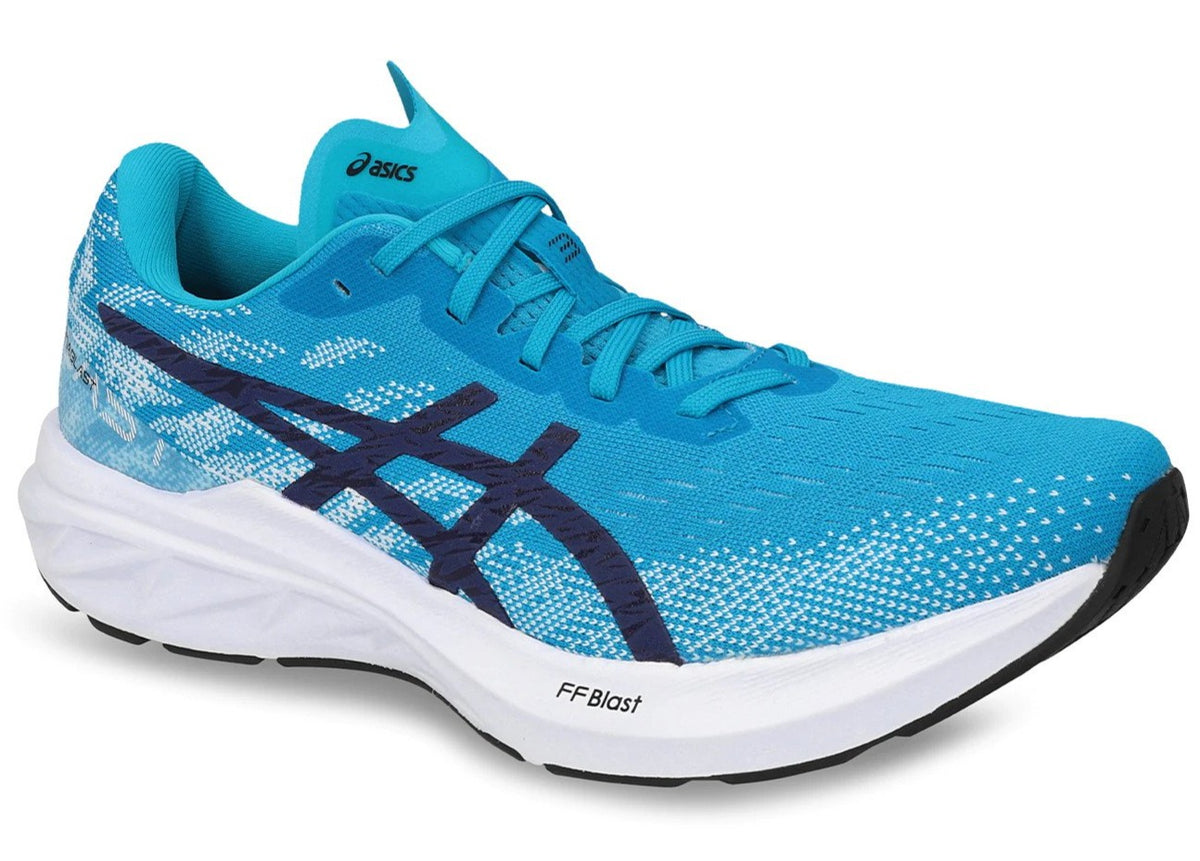 ASICS Men’s DynaBlast 3 Running Shoes - Island Blue/Indigo Blue