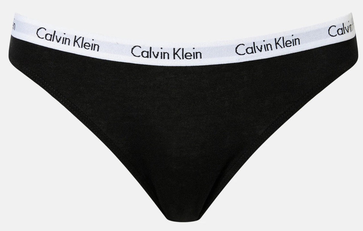 Calvin Klein Women's Carousel Thong 5-Pack - Black/Nymph's Thigh/Tawny Port/Grey Heather/Confetti
