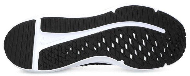 Nike Men's Downshifter 12 Running Shoes - Black/White/Dark Smoke Grey