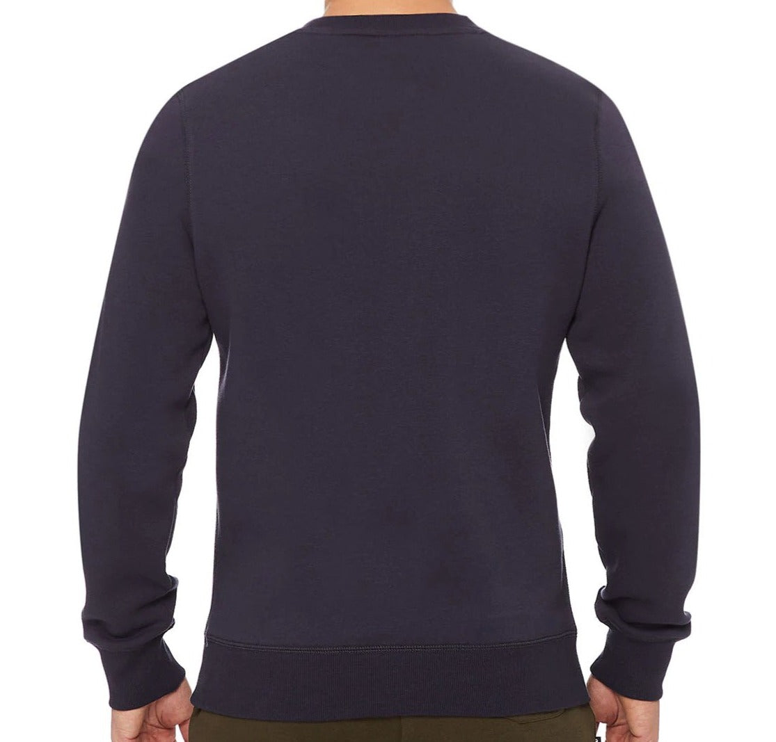 Champion Men's Script Crew Sweatshirt - Navy