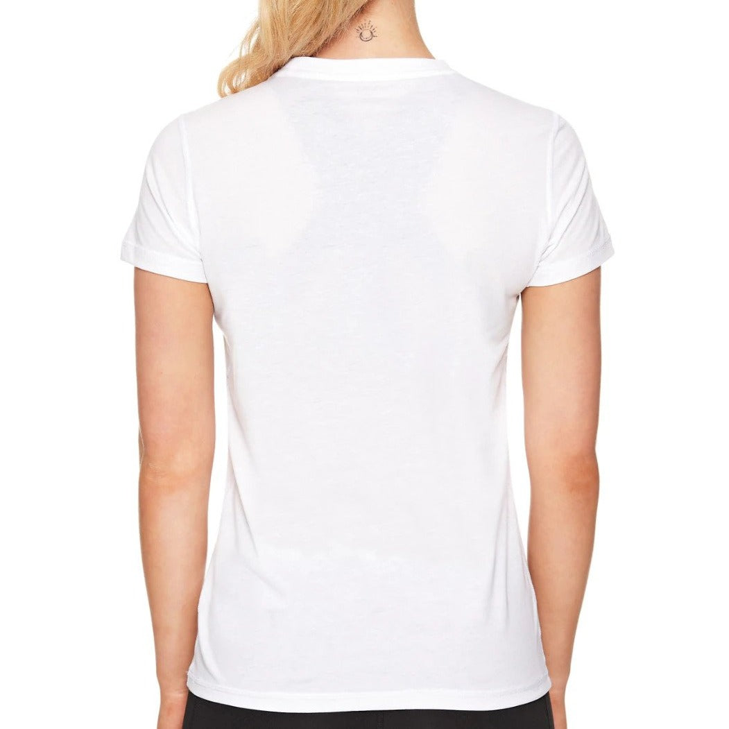 Puma Women's Script Short Sleeve Tee / T-Shirt / Tshirt - Puma White