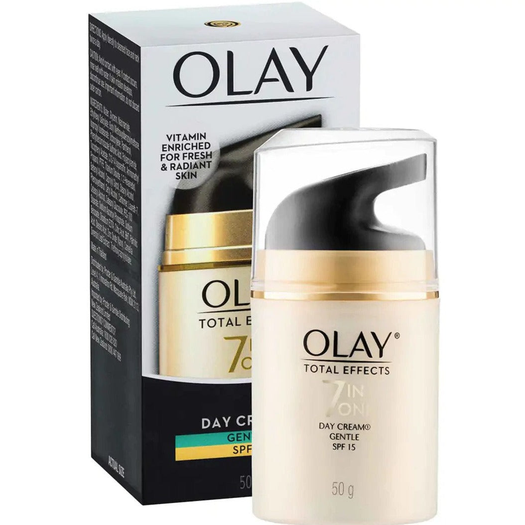 Olay Total Effects 7 In One Day Cream Gentle Moisturiser SPF 15 50g