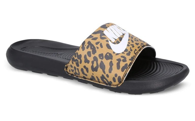 Nike Women's Victori One Print Slides - Chutney/White-Black