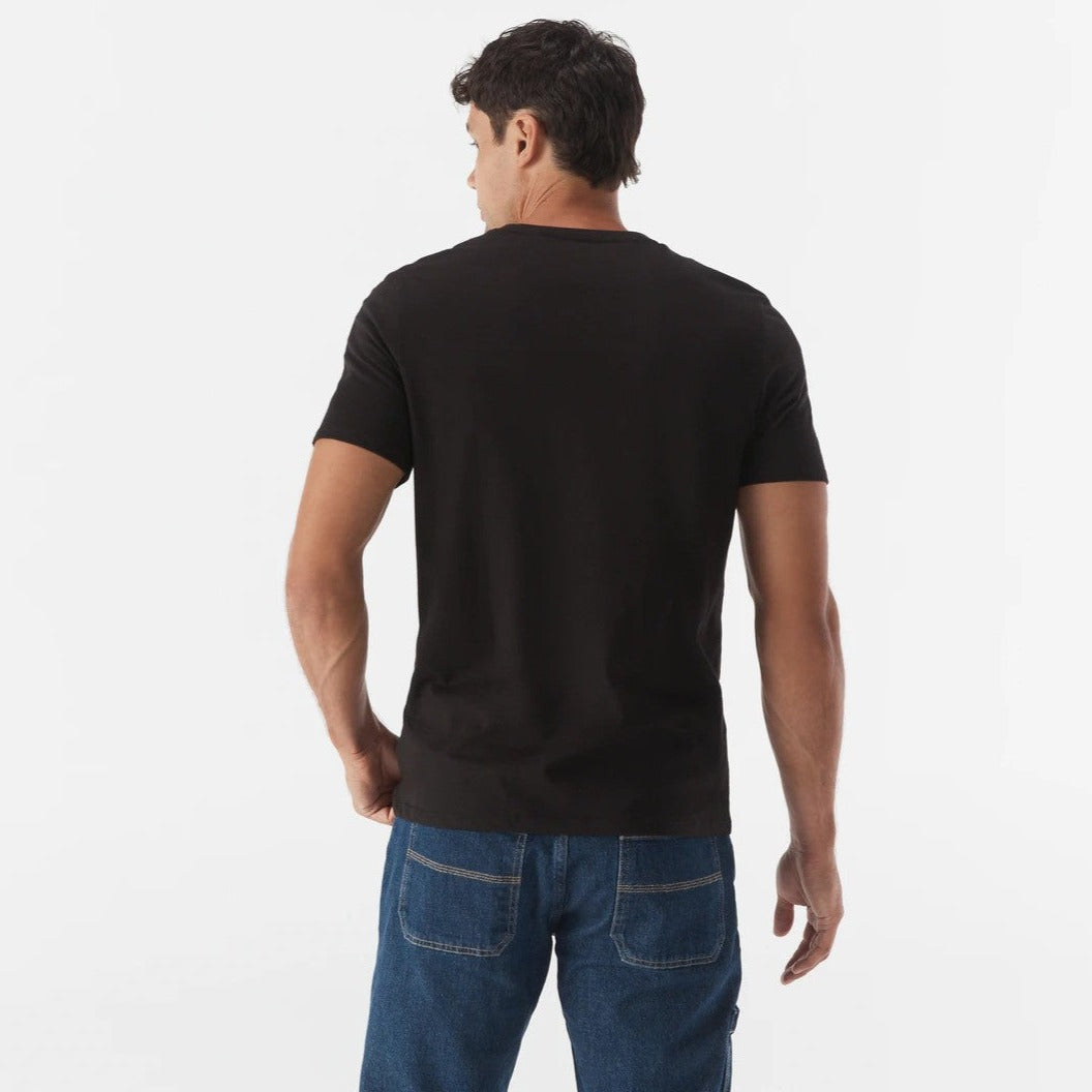 Tommy Hilfiger Men's Short Sleeve Crew Tee / T-Shirt / Tshirt - Dark Sable