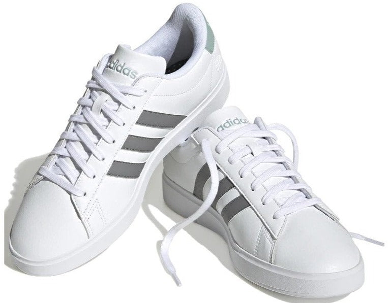 Adidas Men's Grand Court 2.0 Sneakers - Cloud White/Grey Three/Magic Grey