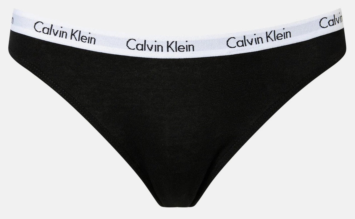 Calvin Klein Women's Carousel Thong 5-Pack - Black/Cedar/Nymph's Thigh/Charcoal Heather/Sketchbook