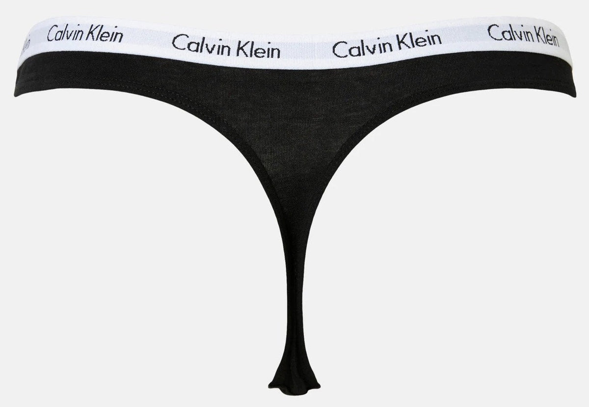 Calvin Klein Women's Carousel Thong 5-Pack - Black/Cedar/Nymph's Thigh/Charcoal Heather/Sketchbook