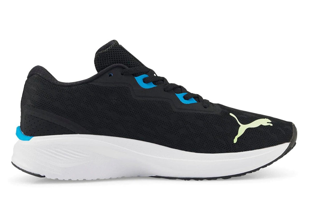 Puma Men's Aviator ProFoam Sky Wildwash Running Shoes - Black/Ocean Dive