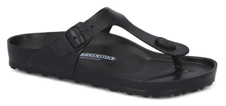 Birkenstock Unisex Gizeh EVA Regular Fit Sandals - Black