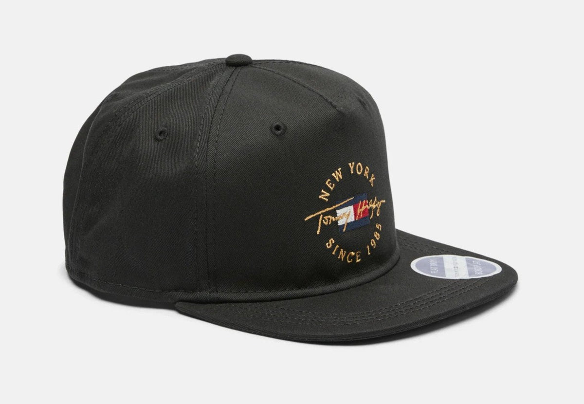 Tommy Hilfiger Icon Roundel Snapback Cap - Deep Black