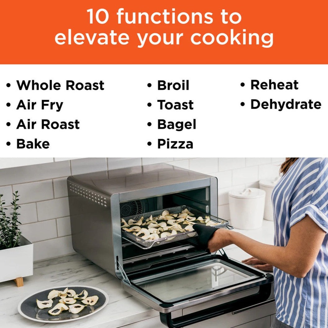 Ninja Foodi XL Air Fry Oven - Black/Silver DT200