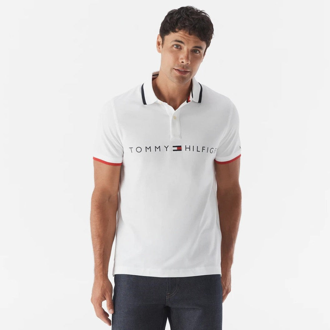 Tommy Hilfiger Men's Tomas Polo Shirt - Fresh White