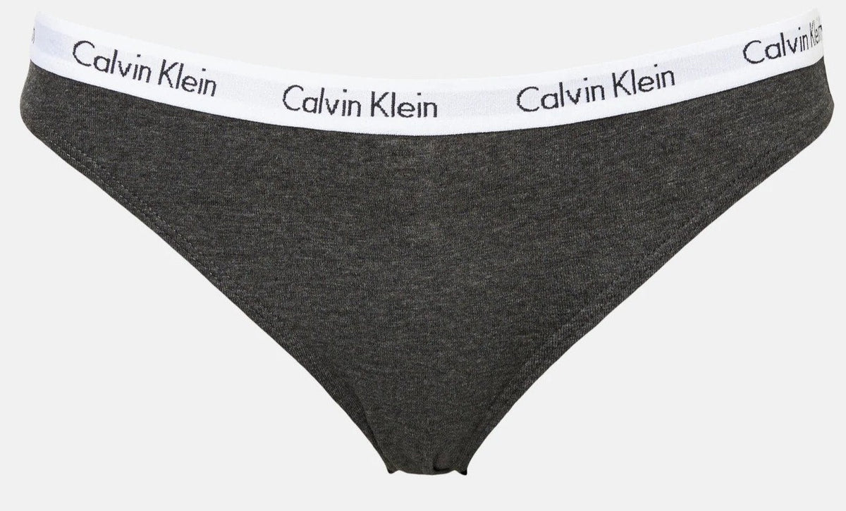Calvin Klein Women's Carousel Bikini Briefs 5-Pack - Black/Cedar/Nymph's Thigh/Charcoal Heather/Sketchbook