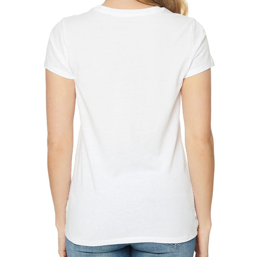 Calvin Klein Jeans Women's Master Jeans Logo Tee / T-Shirt / Tshirt - White