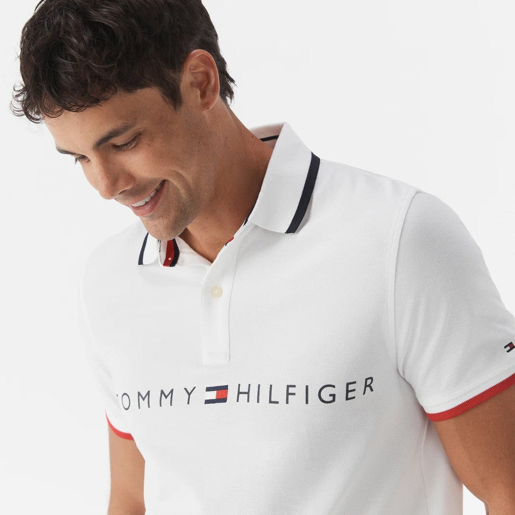 Tommy Hilfiger Men's Tomas Polo Shirt - Fresh White