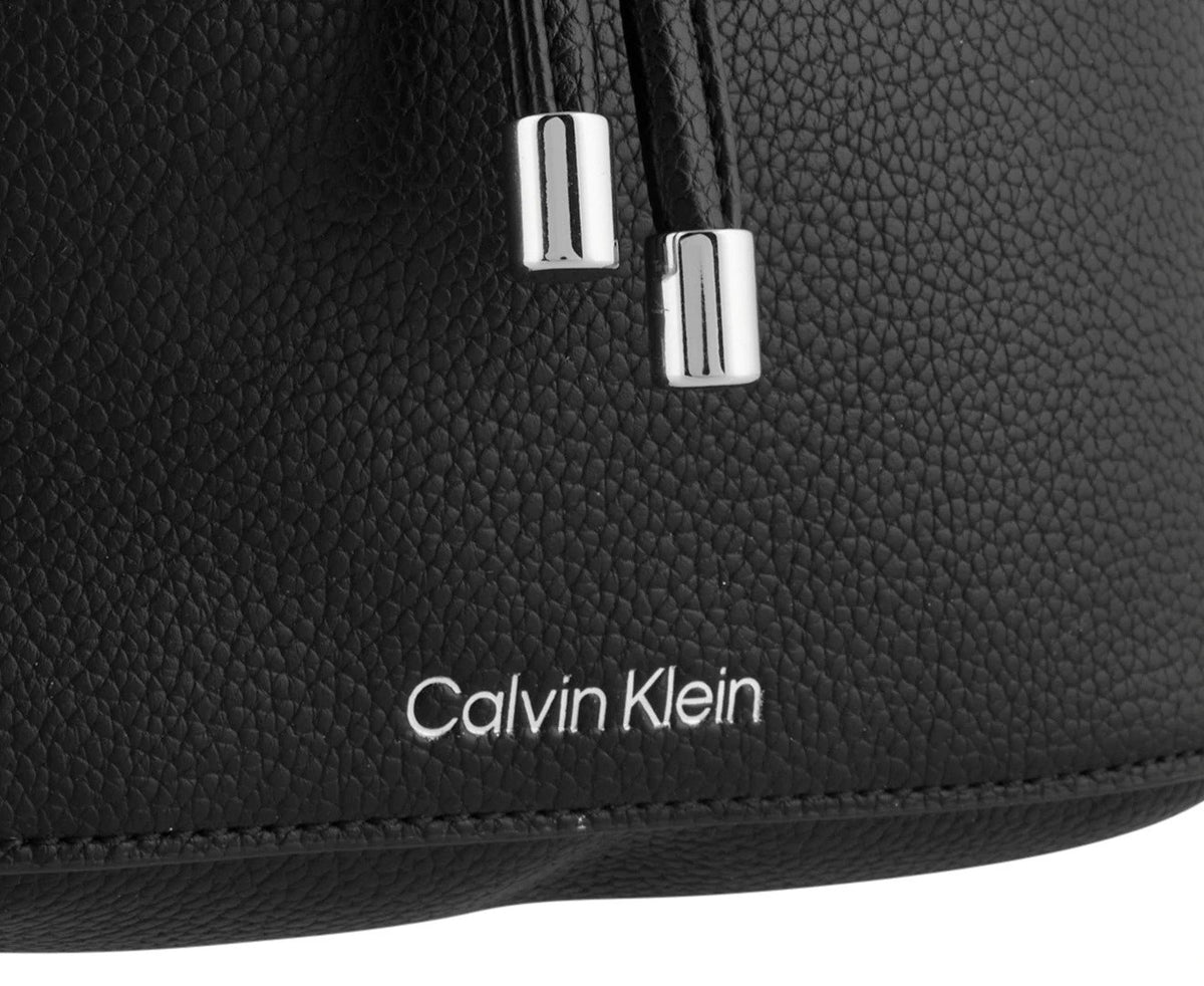 Calvin Klein Gabrianna Mini Bucket Bag - Black