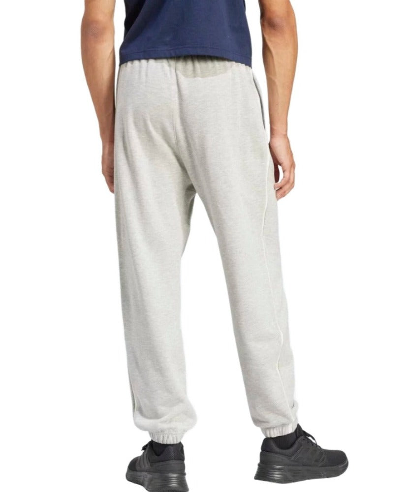 Adidas Mens Sportswear Lounge French Terry Colored Mélange Pants - Grey