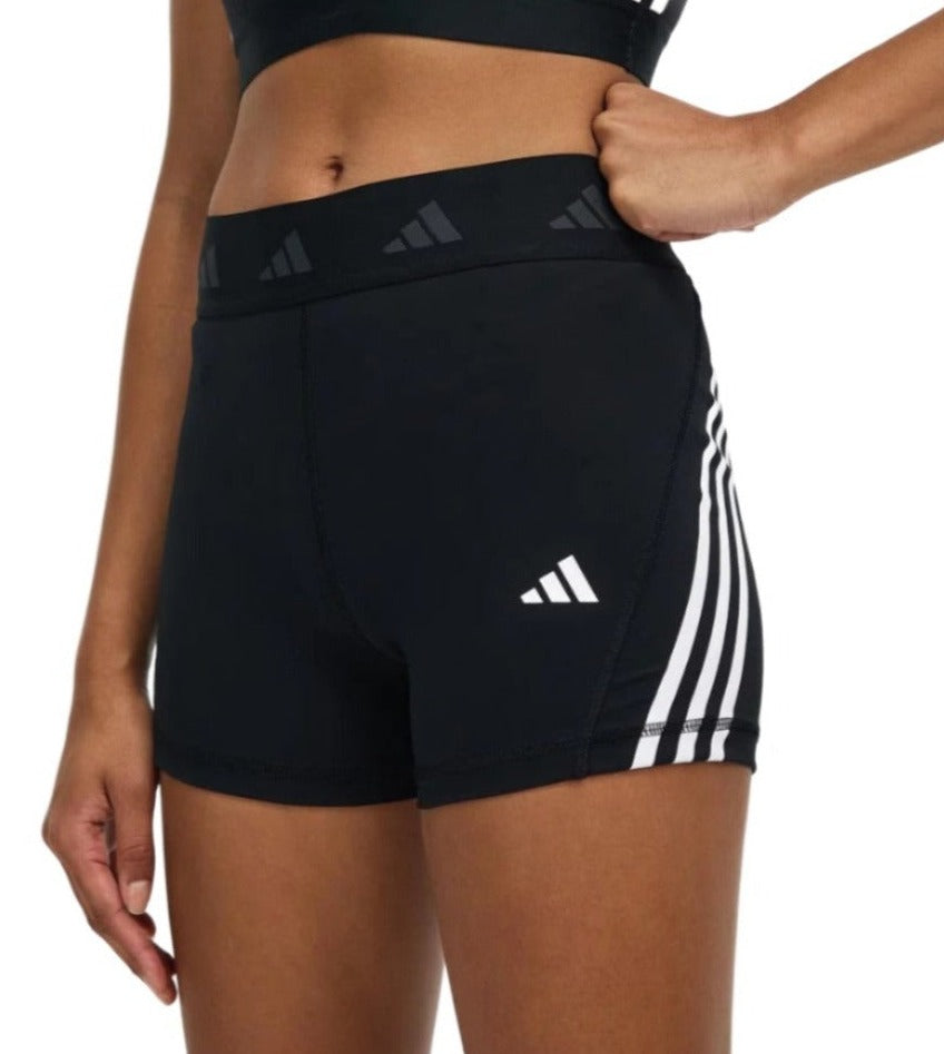 Adidas Performance Women Techfit Hyperglam 3In Short Leggings - Black