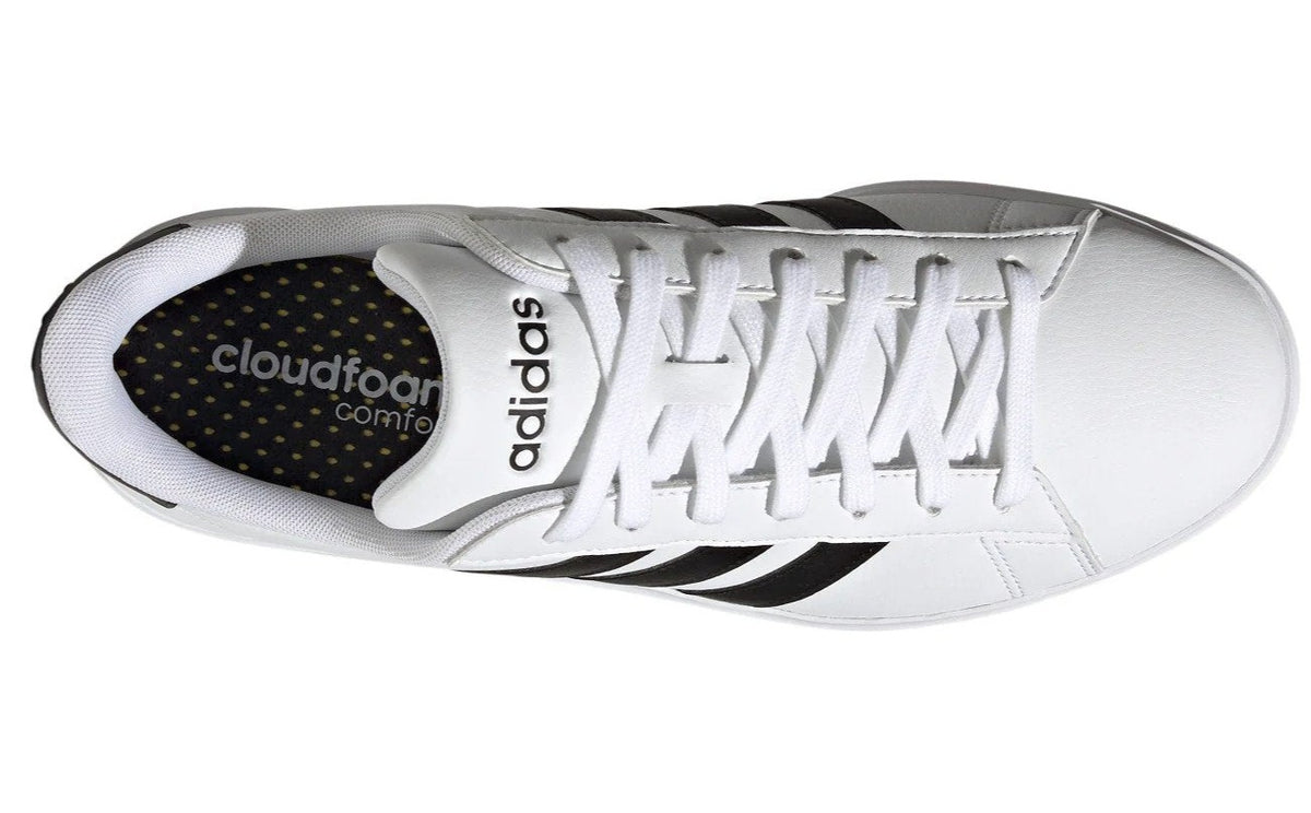 Adidas Men's Grand Court 2.0 Sneakers - Cloud White/Core Black