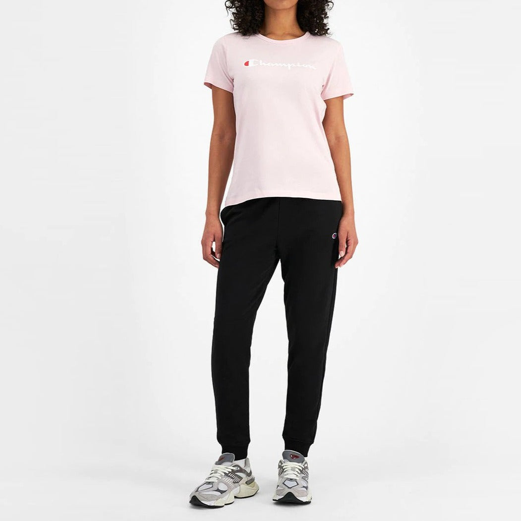 Champion Women's Script Tee / T-Shirt / Tshirt - Pink Moon