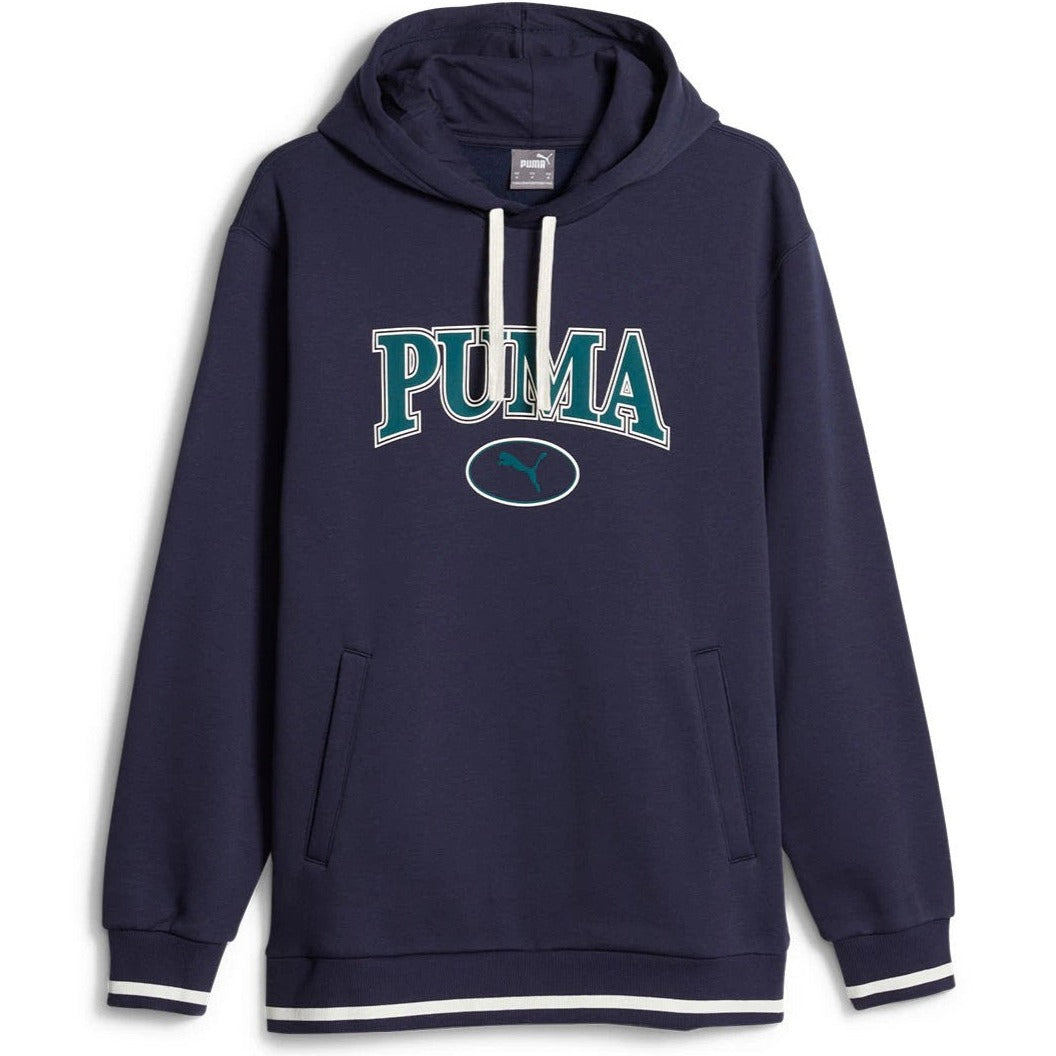 Puma Men's Squad Fleece Hoodie - Navy