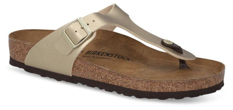 Birkenstock Women's Gizeh Regular Fit Sandals - Gold