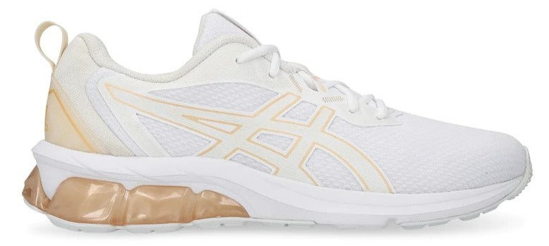 ASICS Women's GEL-Quantum 90 IV Running Shoes - White/Champagne