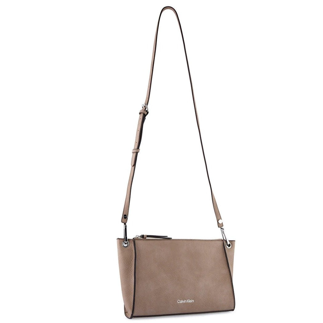 Calvin Klein Reyna Crossbody Bag - Goat