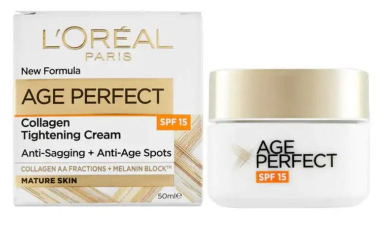 L'Oreal Paris Age Perfect Collagen Tightening Cream w/ SPF15 50mL