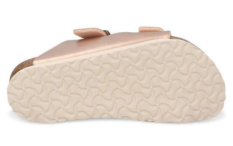 Birkenstock Girls' Arizona Narrow Fit Sandals - Electric Metallic Copper