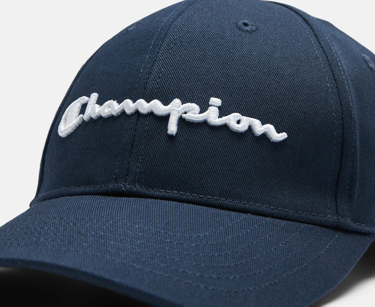 Champion Script Cap - Navy