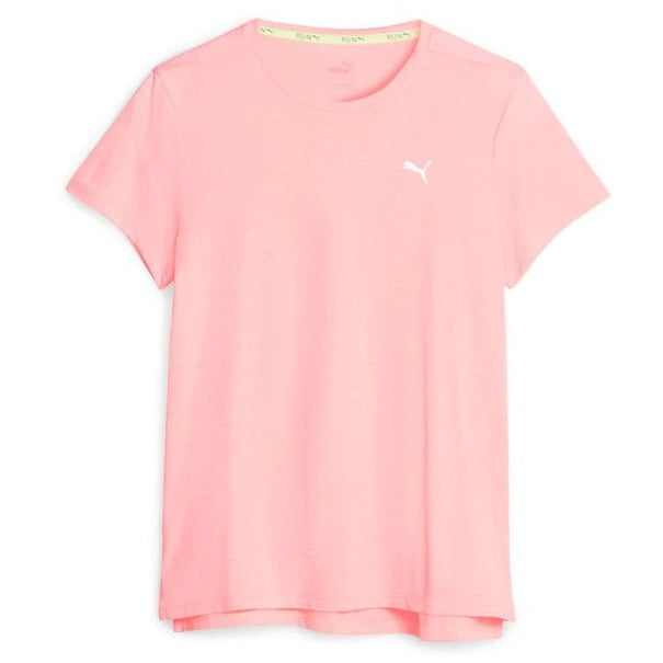 Puma Women's Run Favourite Heather Tee / T-Shirt / Tshirt - Koral Ice Heather