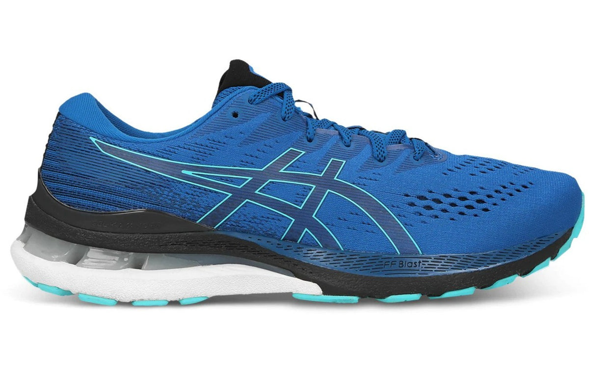 ASICS Men's GEL-Kayano 28 Running Shoes - Lake Drive/Black