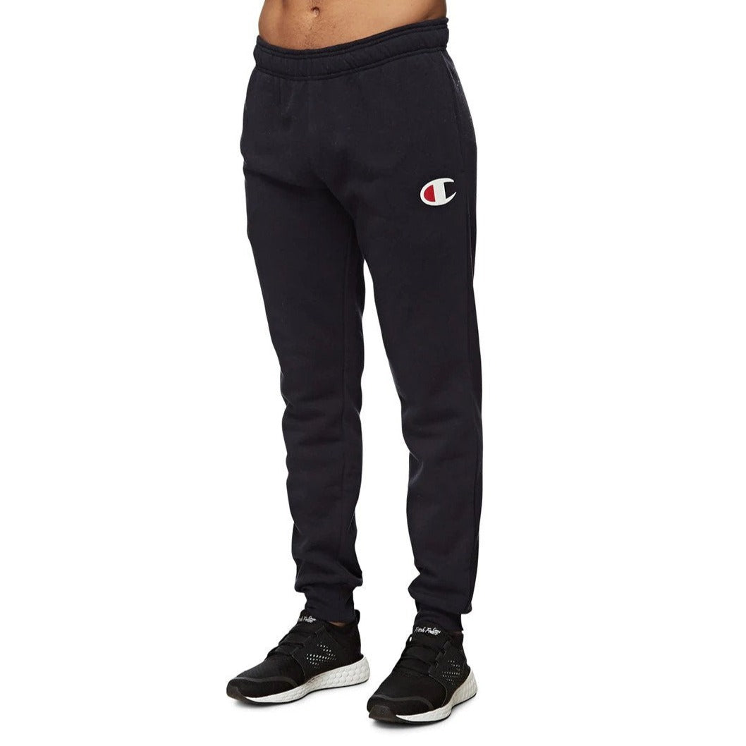 Champion Men's VF C Logo Cuff Pants - Navy