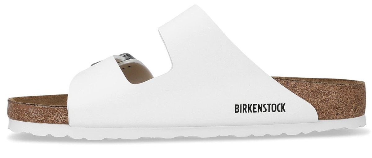 Birkenstock Unisex Arizona Regular Fit Sandals - White