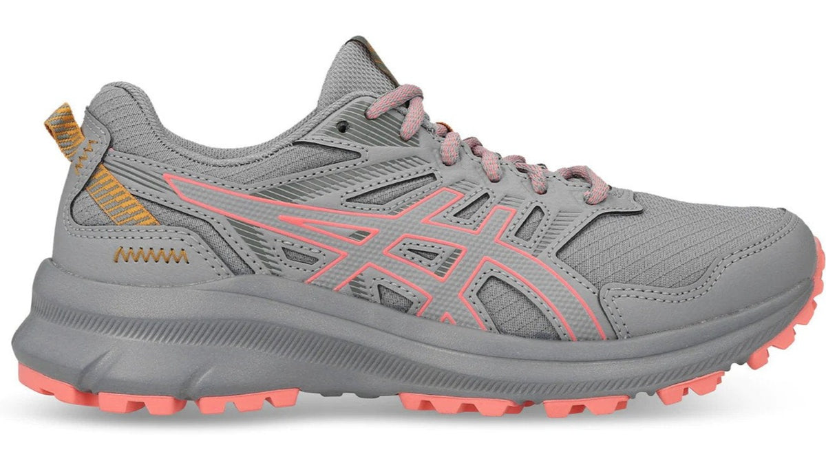 ASICS Women's Trail Scout 2 Running Shoes - Sheet Rock/Papaya