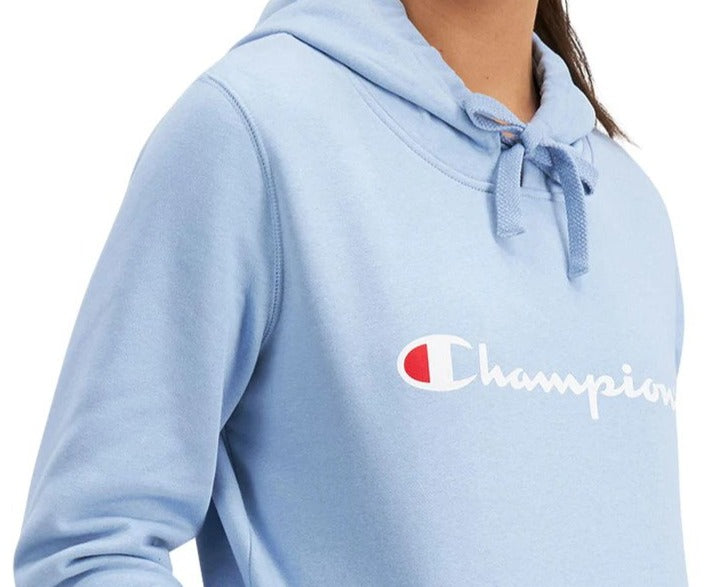 Champion Women's Script Hoodie - Melbourne Rain