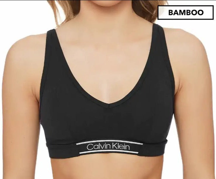Calvin Klein Women's Bamboo Comfort Bralette - Green