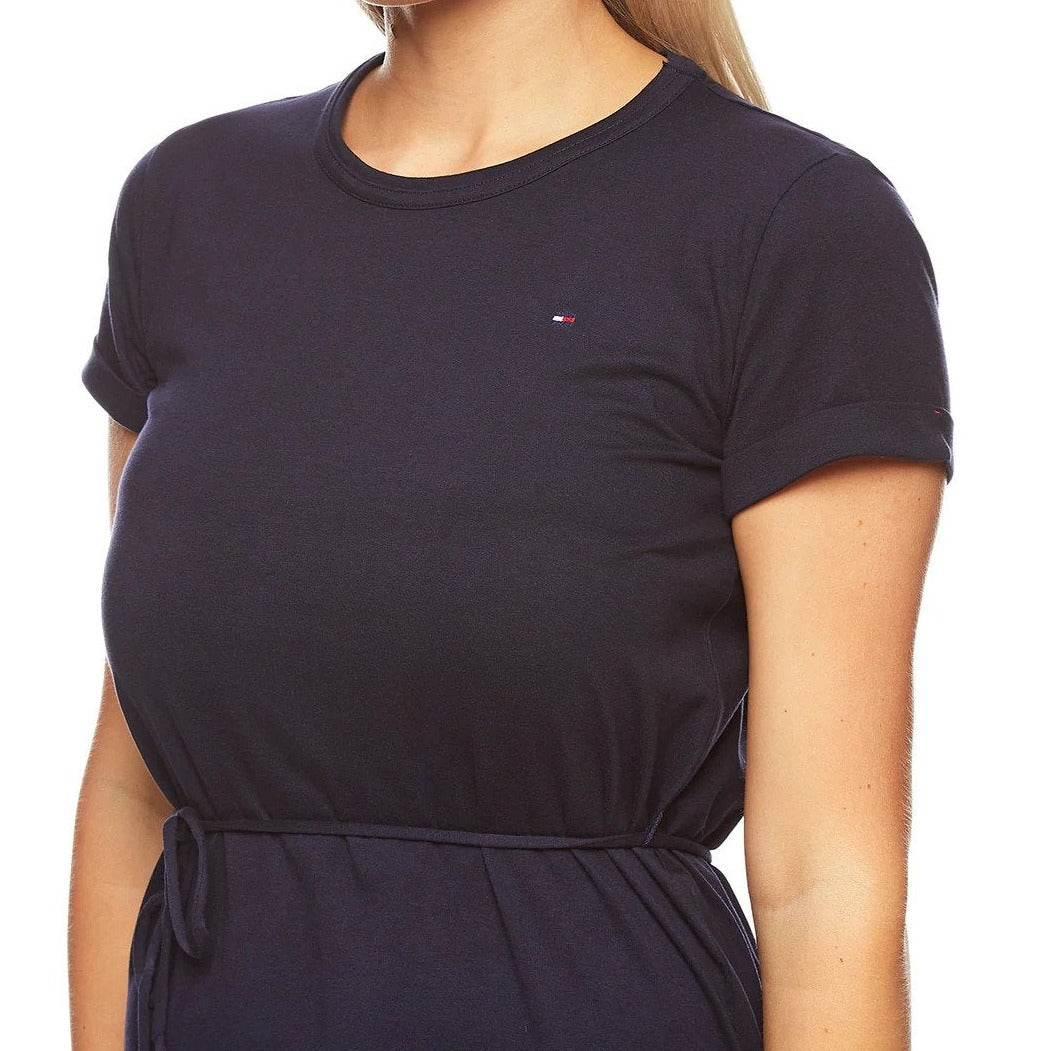 Tommy Hilfiger Women's Cool C-NK Short Sleeve Dress - Desert Sky