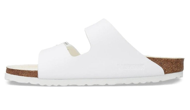 Birkenstock Unisex Arizona Regular Fit Sandals - Triple White