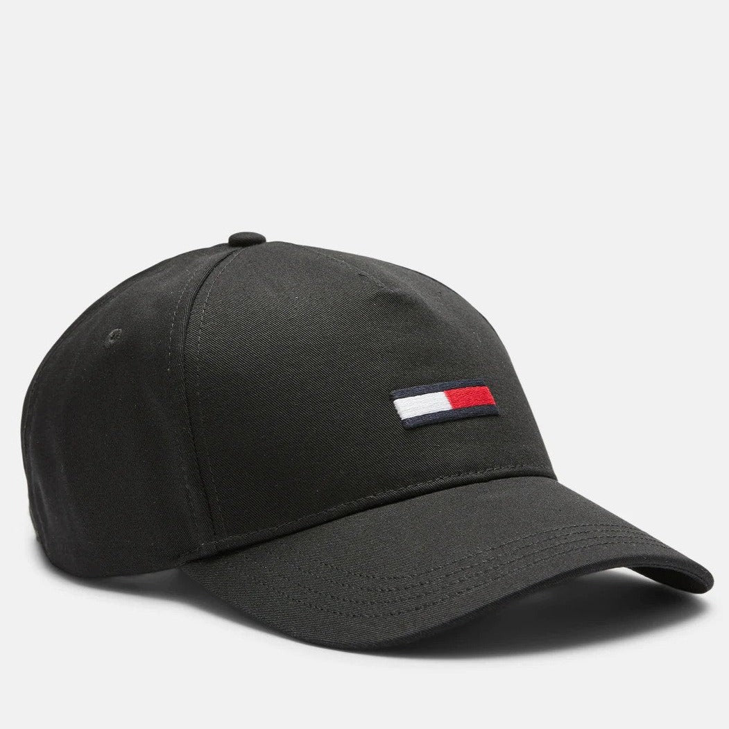 Tommy Jeans Flag Cap - Black