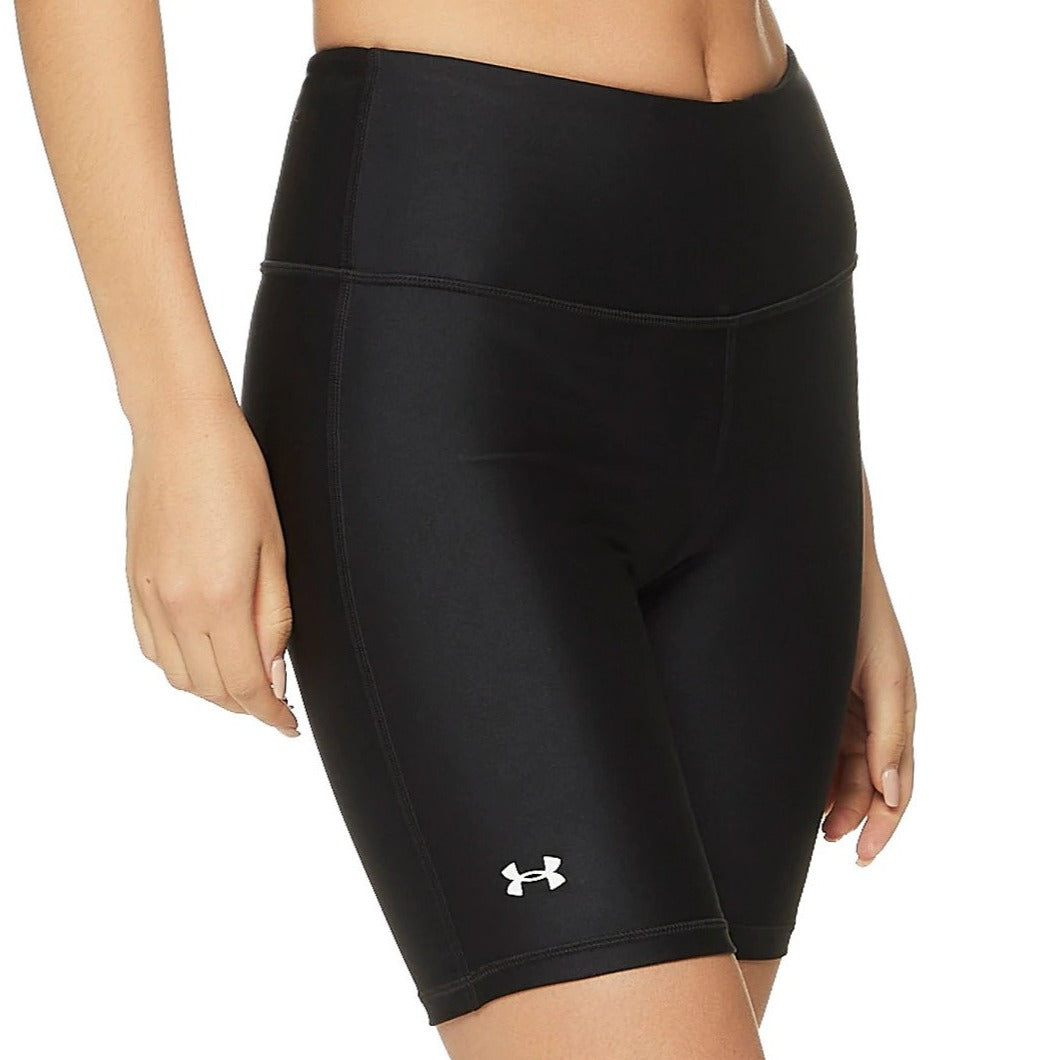 Under Armour Women's HeatGear Armour Bike Shorts - Black