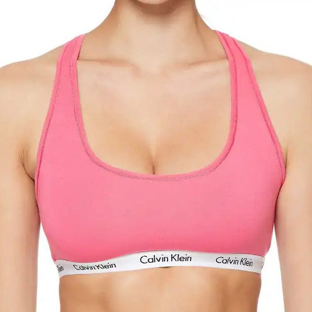 Calvin Klein Women's Carousel Unlined Bralette - Lip Gloss