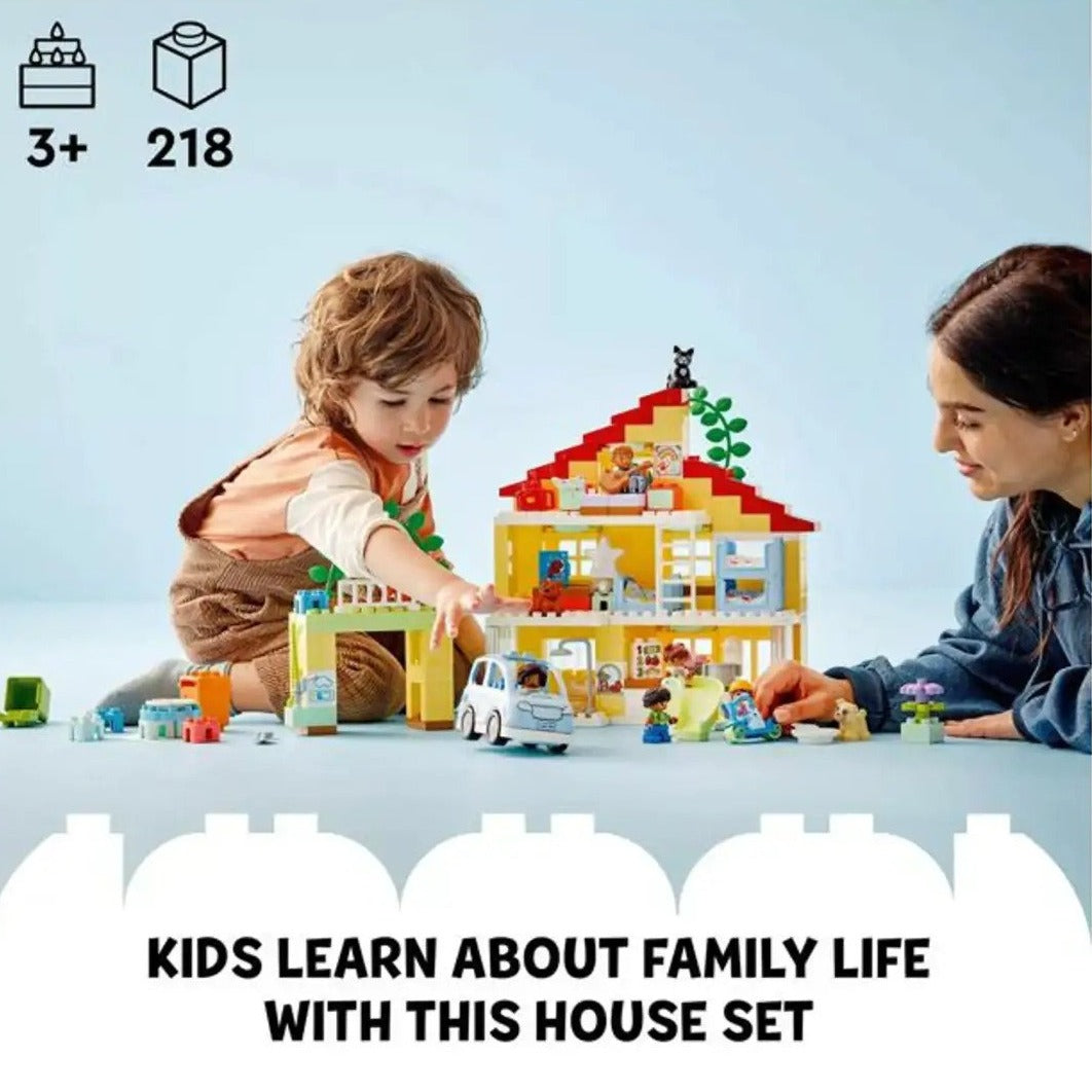 LEGO® DUPLO Town 3in1 Family House 10994 - Multi