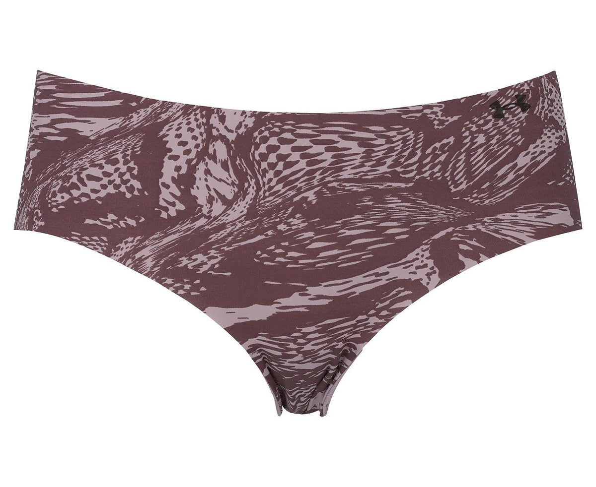 Under Armour Women's UA Pure Stretch Hipster Briefs 3-Pack - Mauve/Pink/Ash Plum